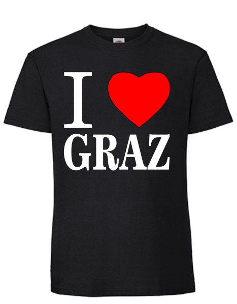 T-Shirt I-Love Graz